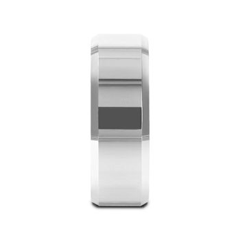 CORINTHIAN Beveled Tungsten Carbide Ring 8mm