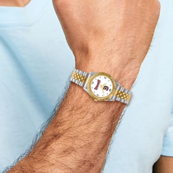 LogoArt University of South Carolina Pro Two-tone Gents Watch