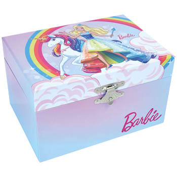 Mele and Co Barbie Unicorn Jewelry Box