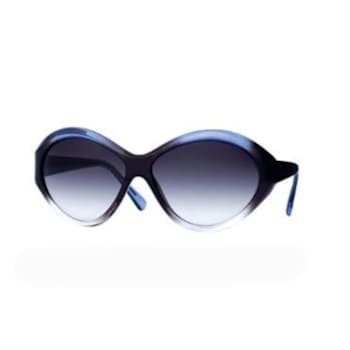 Oliver Peoples Casabella Blue with Black Accent Frame/ Blue Gradient Sunglasses