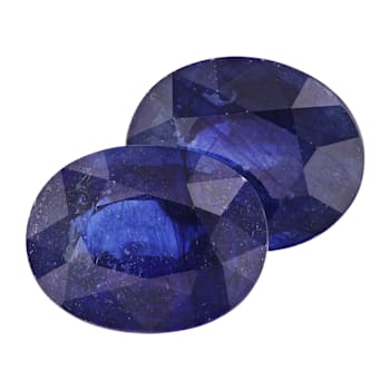 Sapphire 10x8mm Oval Matched Pair 7.25ctw