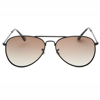 Prive Revaux Commando Mini Caviar Black Aviator Frame / Beige Lenses Sunglasses