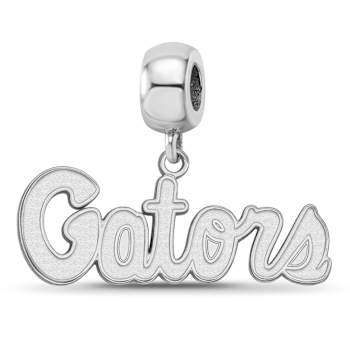 Sterling Silver Rhodium-plated LogoArt University of Florida Gators
Small Dangle Bead