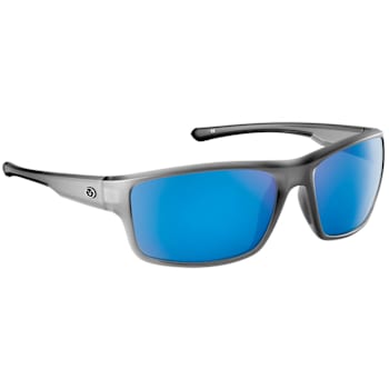 Flying Fisherman Chordata Polarized Sunglasses Matte Crystal Gray
Frame/Smoke Blue Mirror Lens