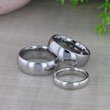 DOMINUS Domed Tungsten Carbide Ring 8mm
