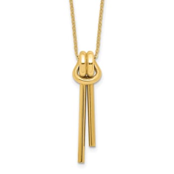 14K Yellow Gold Polished Necklace