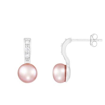 【HYERES LOR】25SS★ H Edit SIL (Y) Pink Pearl Earrings 6mm HYERES LOR】25SS☆ H Edit SIL (Y) Pink Pearl Earrings 6mm