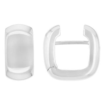Mini Huggie Hoop Earrings In Sterling Silver