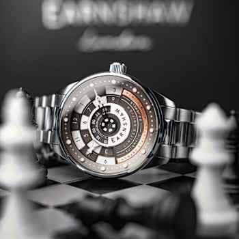 Thomas Earnshaw Staunton Chess Set Automatic Gray Dial Stainless Steel
Band Limited Edition Watch