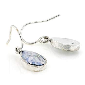 Roman Glass Teardrop Earrings