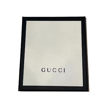 Gucci Micro GG Black Leather Key Case