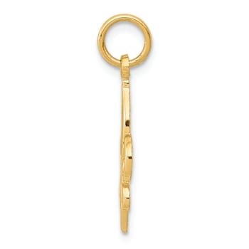 10K Yellow Gold Fleur-De-Lis Charm