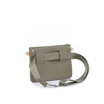 GO Dash Dot 2 Go Arly Messenger Handbag in Olive Orange