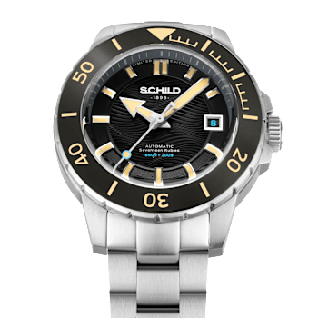 Schild Hermann Swiss Automatic Gray Dial White Stainless Steel Band
Limited Edition Watch