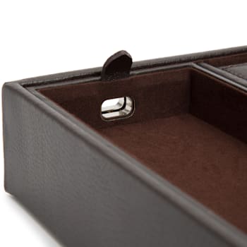 Blake Brown Valet Tray with Cuff