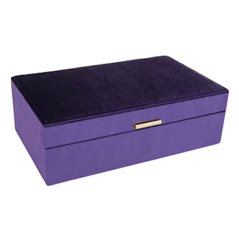 Mele and Co Jewel Velvet Jewelry Box