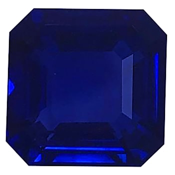 Sapphire Loose Gemstone 8.3x8.3mm Emerald Cut 3.56ct