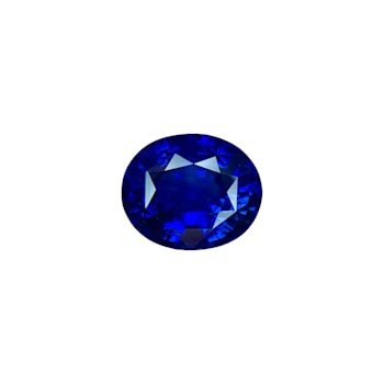 Sapphire Loose Gemstone 12.26x10.2mm Oval 7.02ct