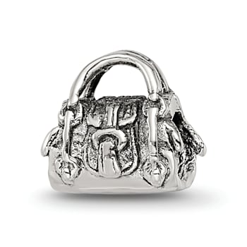 Sterling Silver Handbag Bead