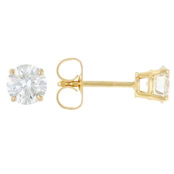 Lab-Grown Diamond Stud Earrings In 14K Gold 0.75ctw