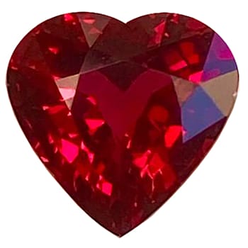 Ruby 7.4x7.2mm Heart Shape 1.65ct