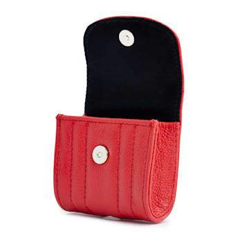Mimi Red Earpod Case with Wristlet