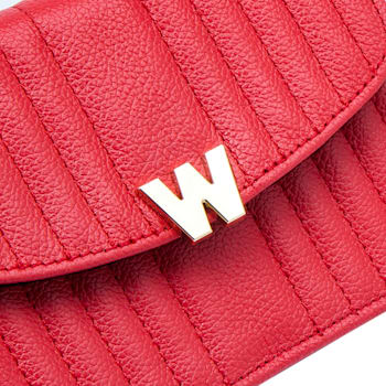 Mimi Red Mini Bag with Wristlet