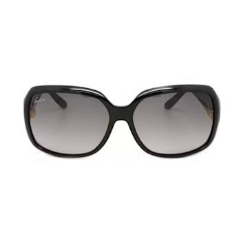 Gucci Black Frame / Black Lens Sunglasses