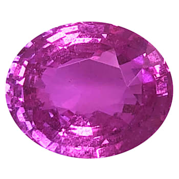 Pink Sapphire 10.9x9mm Oval 4.5ct