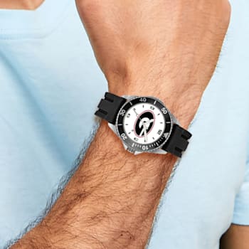 LogoArt University of Georgia Collegiate Gents Watch