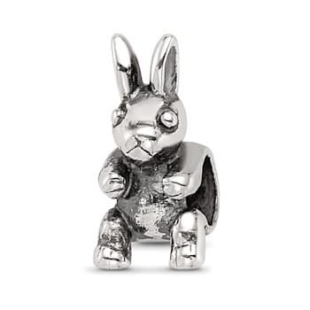 Sterling Silver Bunny Bead