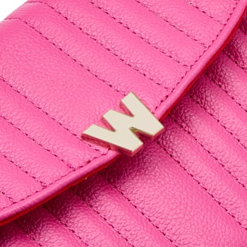 Mimi Pink Crossbody Bag with Wristlet