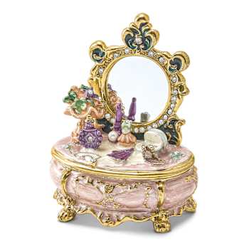 VANITY Dressing & Makeup Table Trinket Box