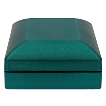 Green Pendant Box with Led Light appx 9x7x3.4cm