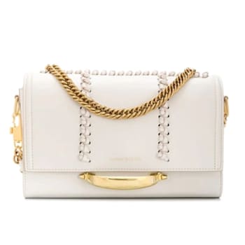 Alexander McQueen The Story Whipstitch Leather Shoulder Bag