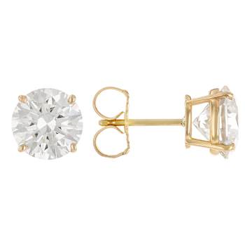 Lab-Grown Diamond Stud Earrings In 14K Gold 4.00ctw