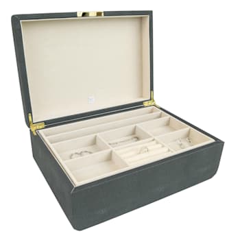 Mele and Co Rebecca Vegan Leather Jewelry Box