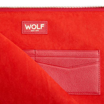 Mimi Red Laptop Zip + Handle