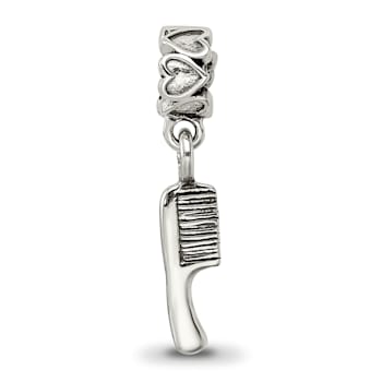 Sterling Silver Comb Dangle Bead