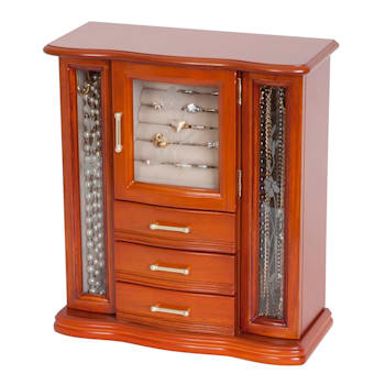 Mele and Co Richmond Wooden Jewelry Box