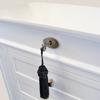 Mele and Co Olympia Armoire in White