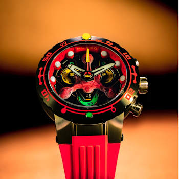Nubeo Opportunity Chronograph Star Trek First Contact Day Red Stainless
Band Limited Edition Watch
