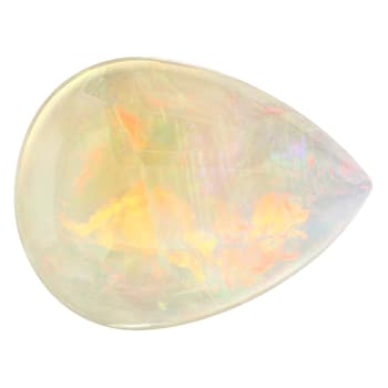 Ethiopian Opal 25.34x19.06mm Pear Shape  17.84ct