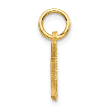 10k Yellow Gold initial G Charm