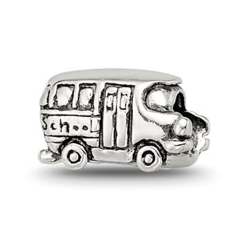 Sterling Silver Bus Bead