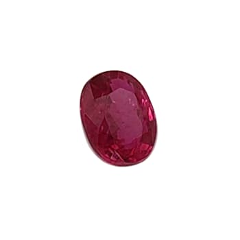 Ruby 6x4.7mm Oval 0.82ct