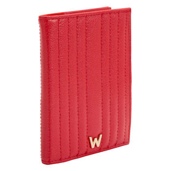 Mimi Red Passport Sleeve