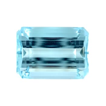 Aquamarine 16.5x11.8mm Emerald Cut 12.82ct