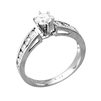 1.00ctw Diamond Engagement Ring in 14k White Gold