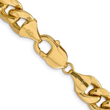 14k Yellow Gold 11mm Miami Cuban Link 26 Inch Chain
